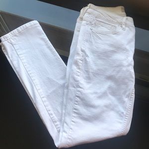 White Calvin Klein denim Jeans